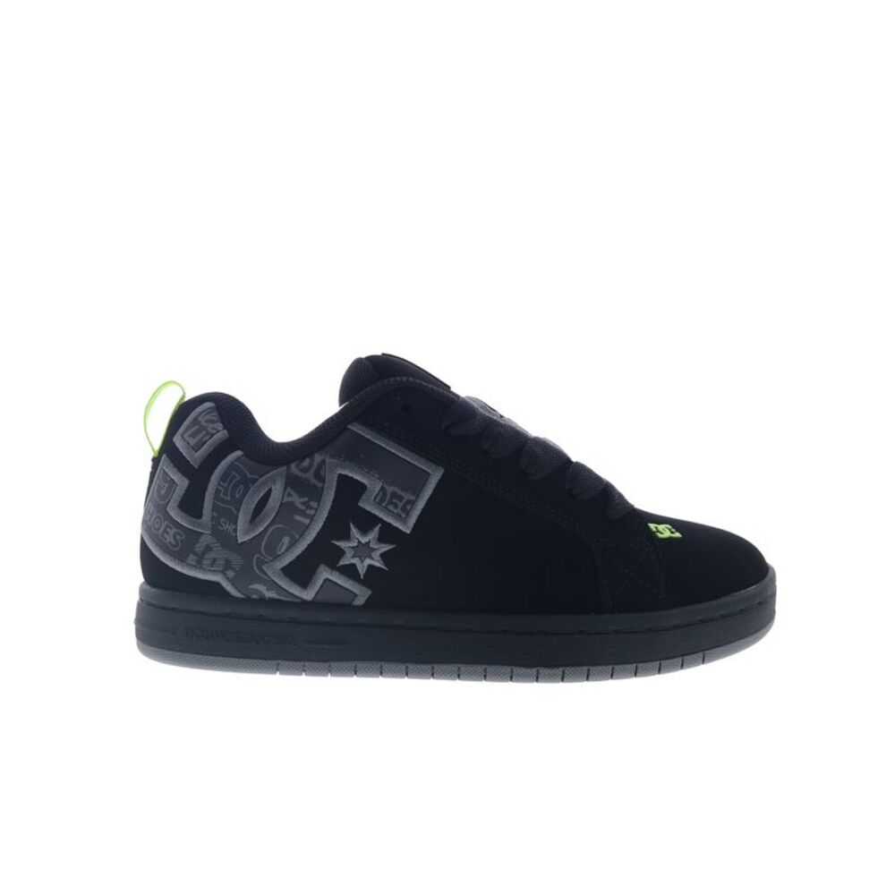 DC Mens Court Graffik Black Shoes (NWT)